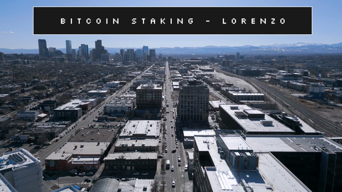 🔥Lorenzo is built on Babylon, they will be offering Liquid Staking to the bitcoin defi ecosystem. 💸Users will be able to generate revenue without selling their bitcoin. You can think of Lorenzo as Babylon's adopted child. 📹Matt Ye the Founder of Lorenzo tells us more in this short clip. 💥Full interview will be out shortly Lorenzo Protocol Matt Ye BabylonChain #Bitcoin #bitcoinlayer2 $BTC 1 BTC