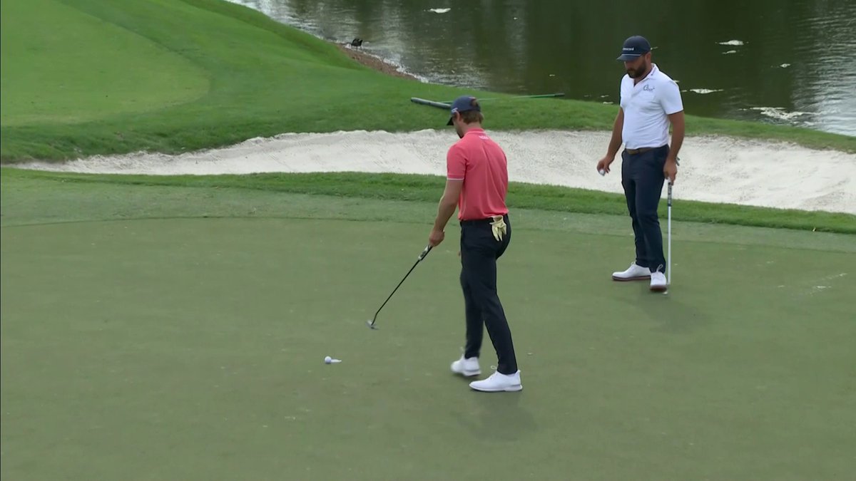 Tag someone this reminds you of 😅 Thomas Detry suffered a nightmare 5-putt from 6 feet during the second round of the Cognizant Classic. 😬