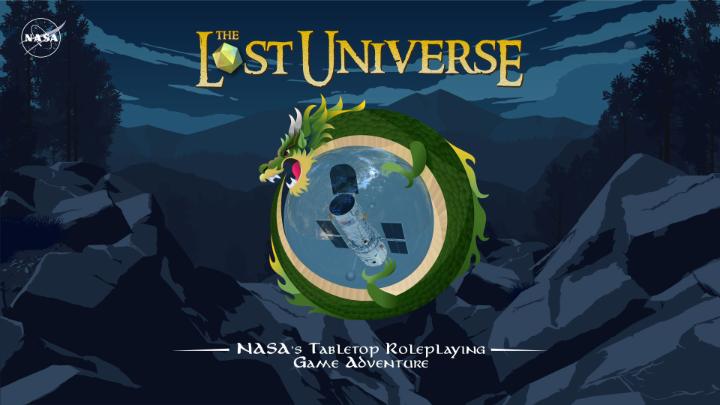 Calling all adventurers! 🐉 NASA’s first tabletop role-playing campaign is ready for download! In “The Lost Universe,” Hubble has disappeared from Earth’s timeline. Embark with your party to restore what was lost: