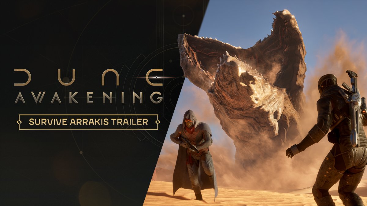 The trailer for ‘DUNE: AWAKENING’ has been released. The open-world survival MMO game is coming soon to all platforms.