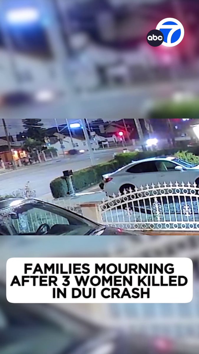 HEARTBREAKING: Three families are in mourning after an alleged DUI driver slammed into a vehicle bringing five people home from a baby shower in Pomona, killing three women and critically injuring two people. 💔
