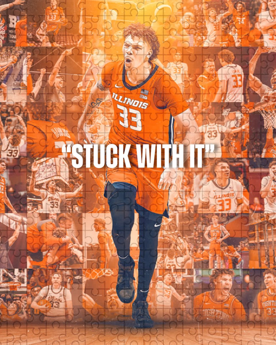 "I'm proud to say I never gave up on Illinois, and Illinois never gave up on me." There will never be another Coleman Hawkins. #Illini | #HTTO | #EveryDayGuys