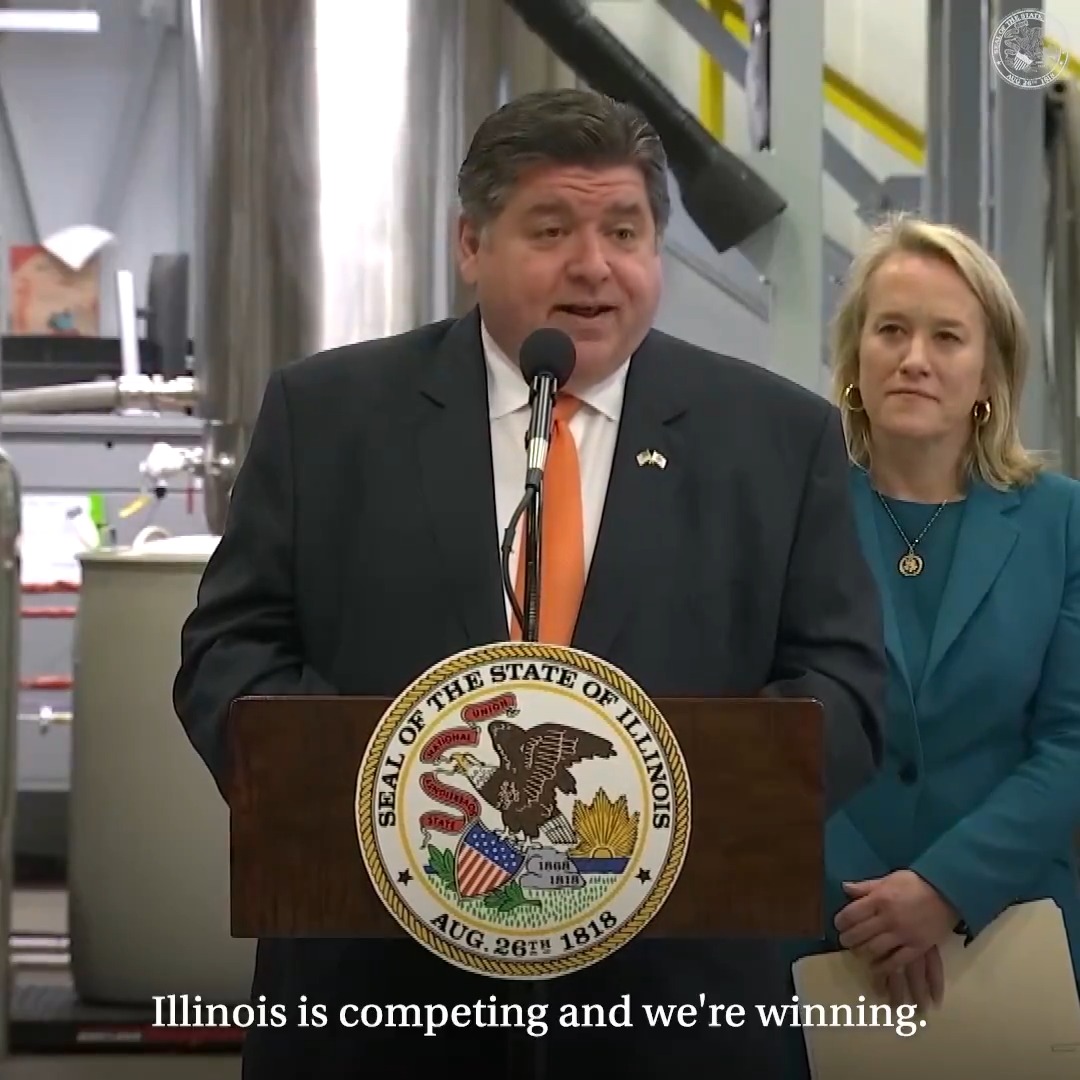 It's no surprise Illinois was selected for two of the inaugural Regional Innovation and Technology Hubs. Home to world-class institutions, modernized infrastructure, and first-rate research, we're transforming tech, biomanufacturing, and innovation at every turn.