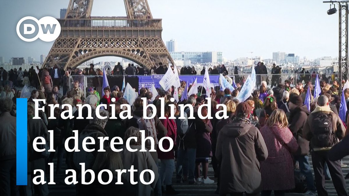 Por el auge de la ultraderecha, Francia protege el derecho al aborto en su Constitución #Francia blinda el derecho al #aborto en su Constitución. Los franceses son los primeros en el mundo en garantizar explícitamente el derecho al aborto en la Carta Magna, en una votación histórica. Este paso podría sentar precedentes en otros países. /cc