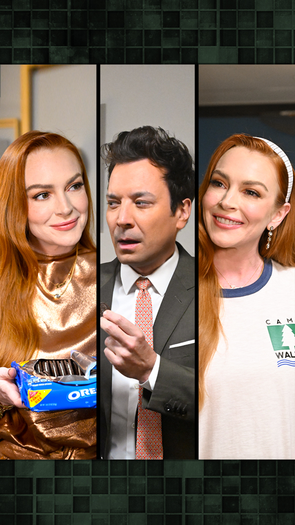 They’re like… Twins! Lindsay Lohan #TheParentTrap #FallonTonight