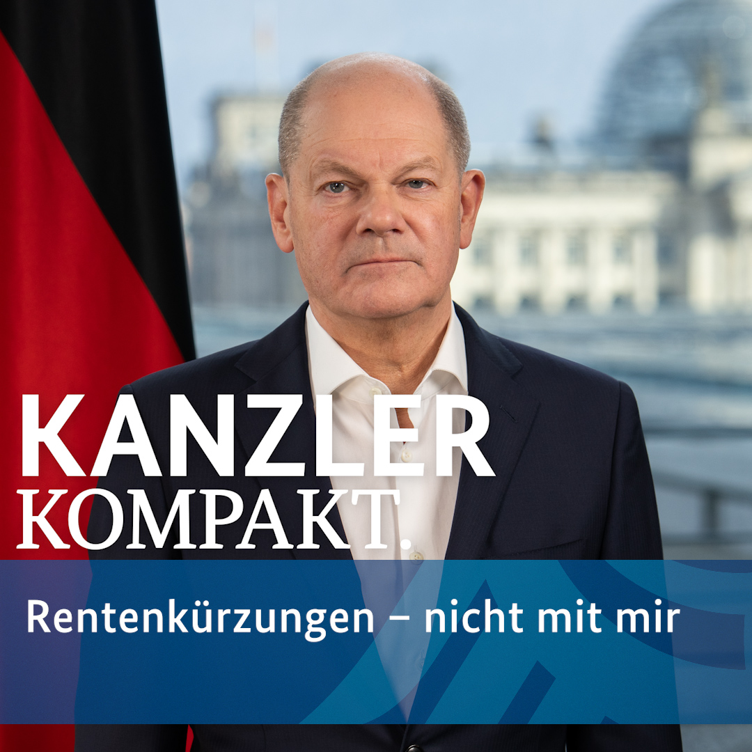 Kürzungen bei der #Rente kommen für mich nicht in Betracht. Das ist eine Frage des Respekts: gegenüber aktuellen Rentnerinnen und Rentnern und gegenüber der jüngeren Generation. Deshalb stabilisieren und modernisieren wir nun die Rente.