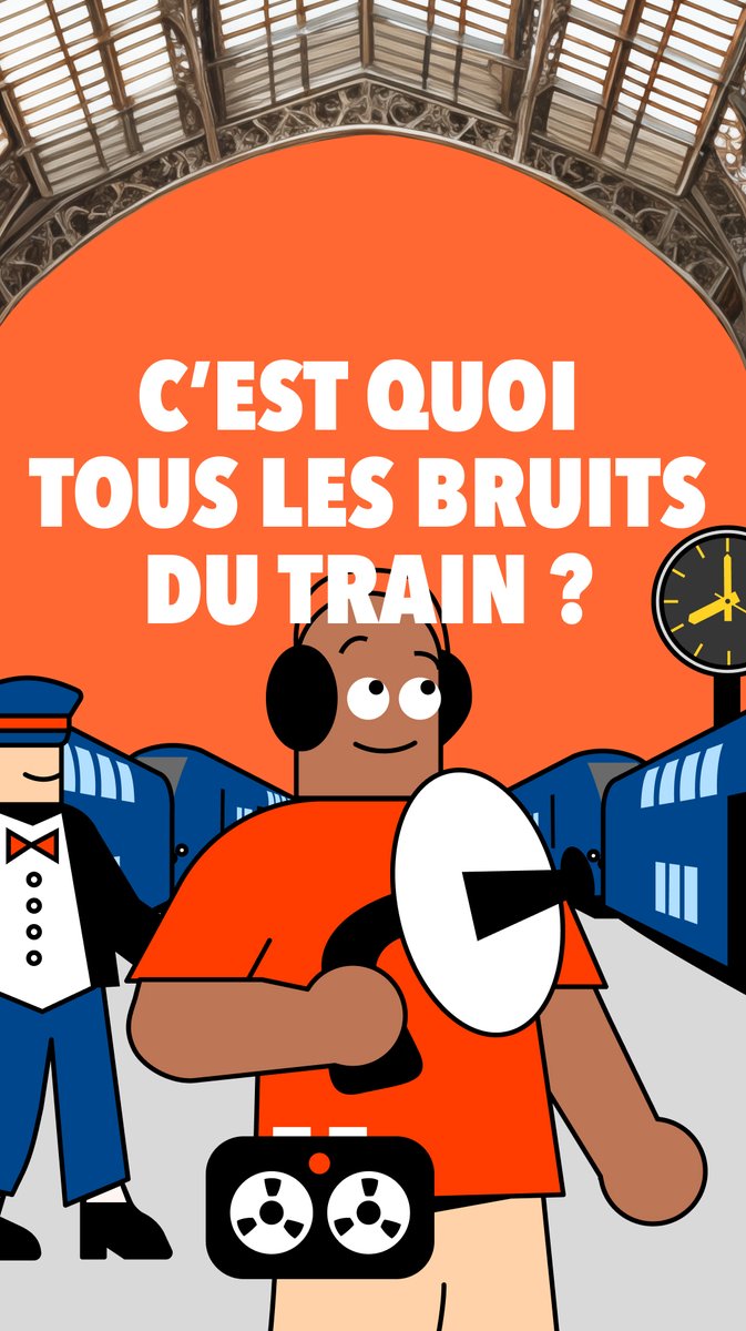 Dites, c'est quoi ce bruit ? #QuestionSNCFVoyageurs