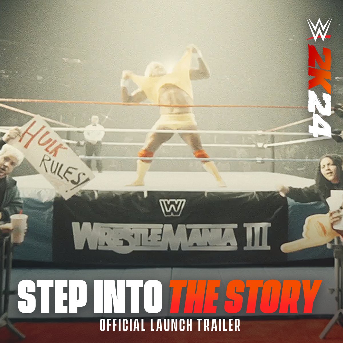 Relive 40 years of greatness in #WWE2K24 🤯 🌟 Unleash 200+ Superstars &amp; Legends 💪 All-new match types 🍿 New career mode experiences