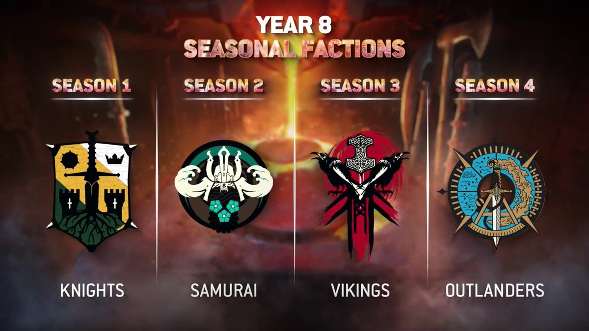 This is just a * taste * of what Year 8 has in store. Join us this Thursday, March 7th at 12pm ET live on Twitch as we pull back the curtain on our newest season. ⚔️