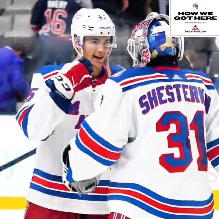 Dreams ➡️ reality. Braden Schneider on going from WHL standout to #NYR regular, taking nothing for granted + and showing up to every practice and every game with the intention of earning his spot.