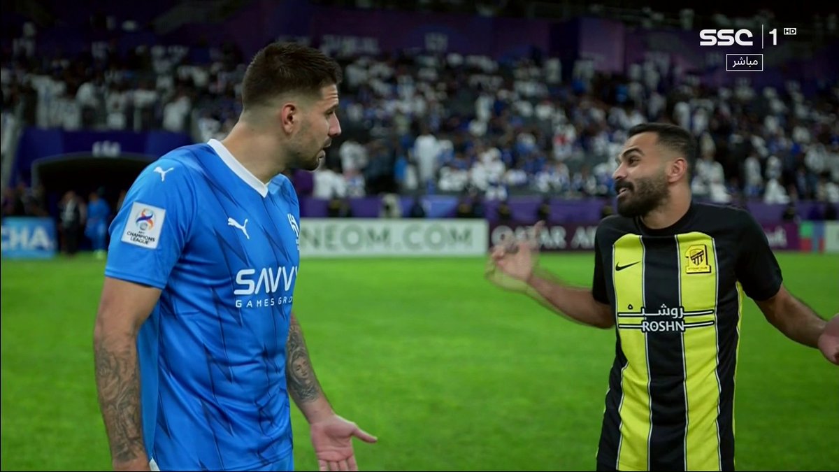 🚨🚨🚨🚨🎙️ مدالله: احتكاكي معك طبيعي ولم يتم احتساب ركلة جزاء حجازي المباراة الماضية 🚨🚨🚨🚨🎙️ ميتروفيتش: حسناً الحكم هناك لست أنا 😂😂😂