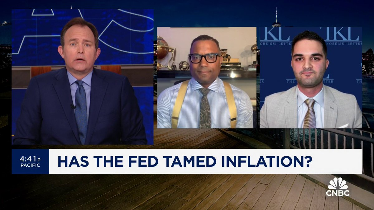 "It’s been proven that getting inflation from 4% to 2% is going to be a lot more difficult than it was to go from 9% to 4%,” says The Kobeissi Letter’s Adam Kobeissi. “The Fed just can’t jump the gun. They have to keep rates higher for longer.”