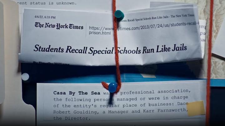 The Academy at Ivy Ridge promised to set troubled teens straight. A woman still haunted by her experiences exposes the school's corruption and abuse in this three-part docuseries. The Program: Cons, Cults, and Kidnapping is now playing.