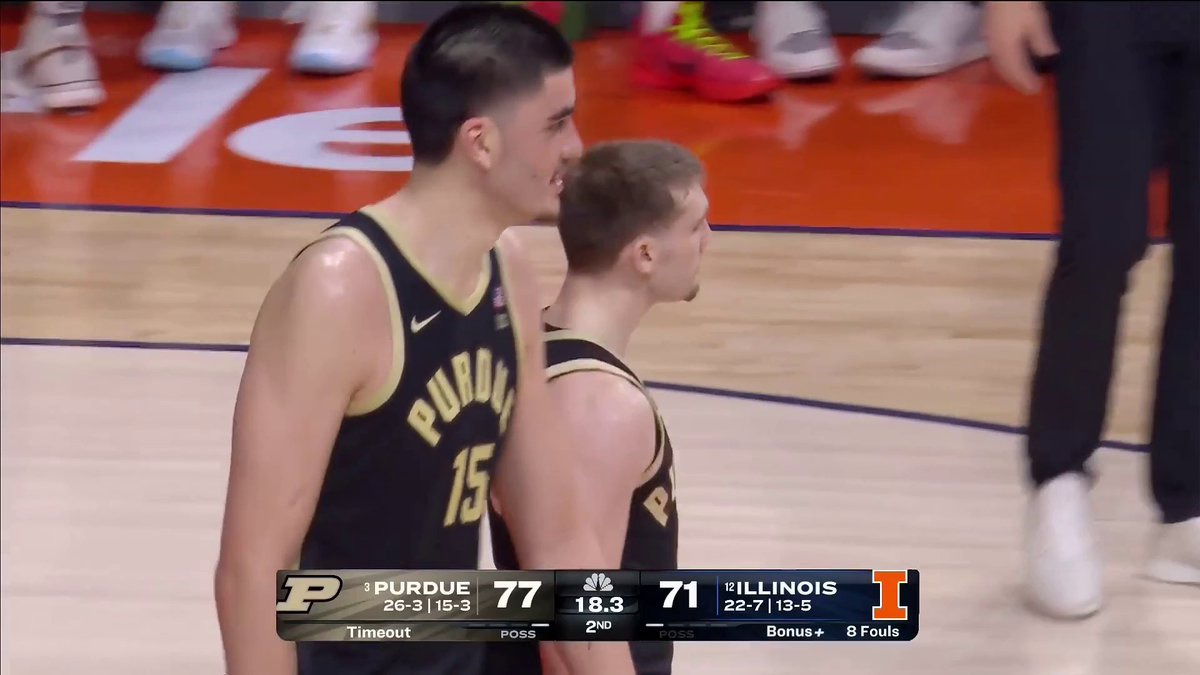 This is nasty man. Purdue's guards benefited from being freshmen last year. Cold blooded stuff from Braden Smith.The redemption tour is on, and it's as compelling a story as there is in the sport.