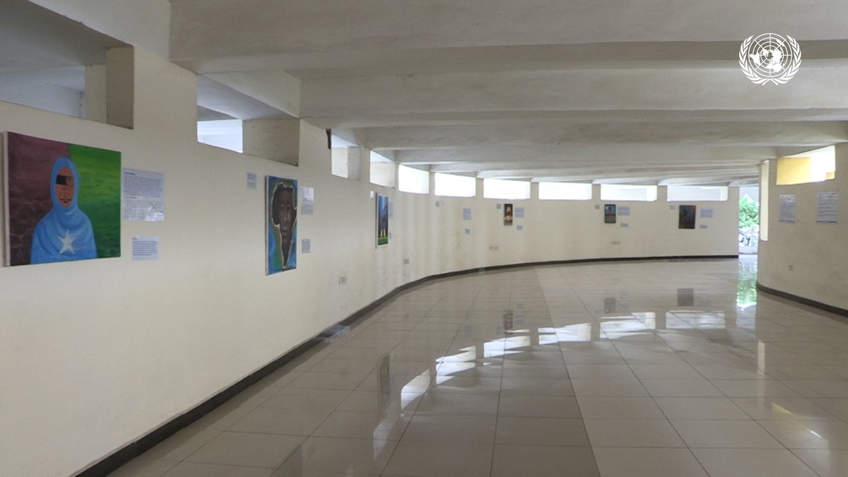 From #droughts to #floods, #Somalia is impacted by the #ClimateCrisis and needs all of its population to collaborate to find solutions, including its young artists. United Nations's Catriona Laing recently met some of them at a 'Climate Conversation' - check out this video for more!