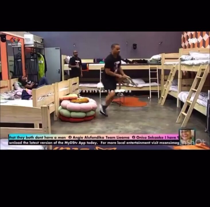 Sinaye the prankster?? 😂🤭 Truly keeping to this weeks theme! 😌 All the more reason to keep him in the Big Brother house!🥹 Voting link : VOTE SINAYE ALL EYES ON SINAYE #BBMzansi #SinayeKotobe Credit: Big Brother Mzansi No copyright infringement intended.