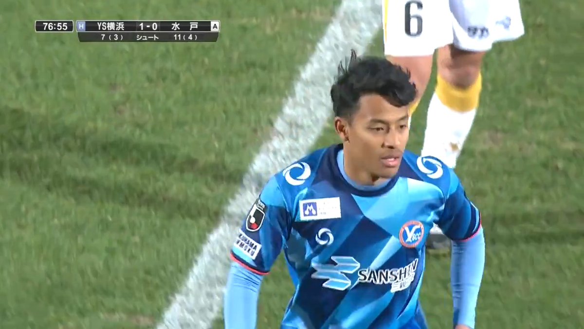 Tonight marks the unfolding debut of Luqman Hakim S. 🇲🇾 Entering the game at the 77th minute, the Malaysian debutant officially kicks off his journey with Y.S.C.C Yokohama. #LevainCup