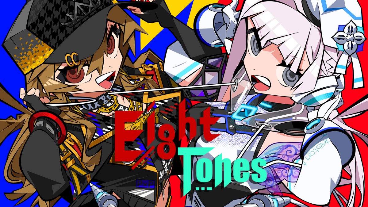／ 📢 「Eight Tones」MV公開！ ＼ YouTube「D4DJチャンネル」にて #ピキピキ👑×#PMaiden✨ユニット合同楽曲のMVを公開しました💨 MVイラストは ヤヤ・ヒヤヤカ様(ヤヤ・ヒヤヤカ)です🎨 #D4DJ #グルミク