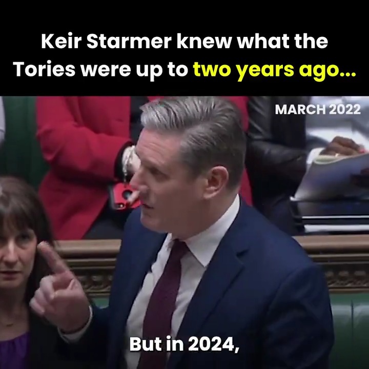 Flashback to March 2022: Keir Starmer knew what the Tories were up to 👇 #Budget2024