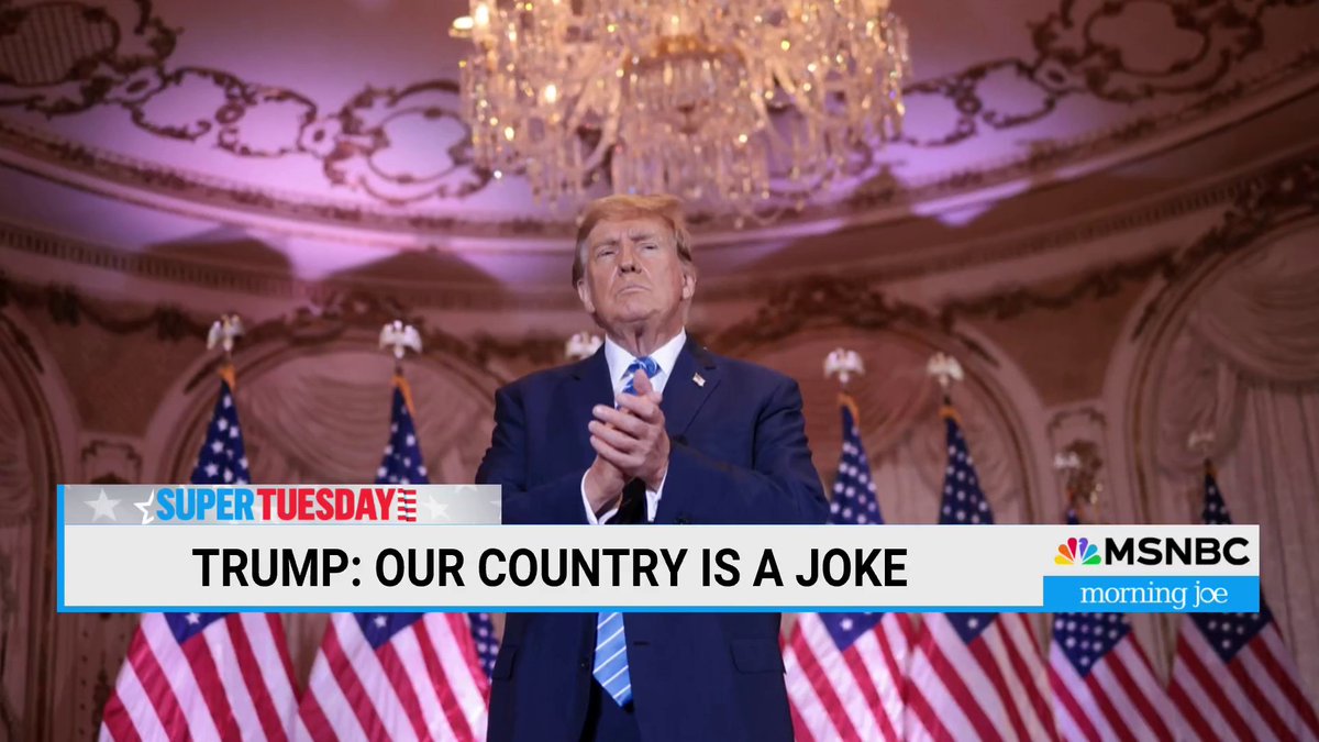 "Donald Trump's campaign is based on so many lies... This is why they lose every year, because they run campaigns dedicated to trashing the greatest country on the face of the earth." — JoeNBC on Trump's deceptive message