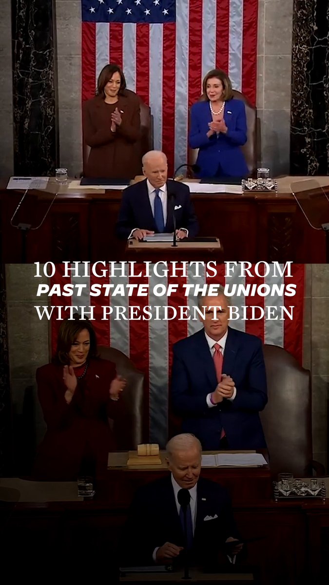 Over the past three State of the Unions, I’ve shared stories of hardworking Americans, called for action on the things that really matter, and made clear where the priorities of this Administration lie. Join me tomorrow for more.