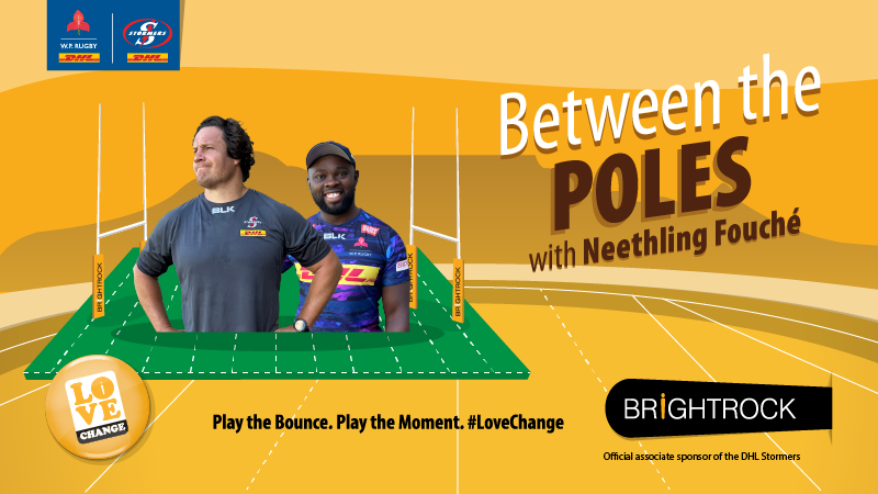 What better way to welcome DHL DHL Stormers prop, Sti Sithole, than with a chat with the ever so charming Neethling Fouché. Get to know the extraordinary Sti as the props take the battle off the field in this entertaining episode of Between the Poles. #LoveChange #IAmAStormer