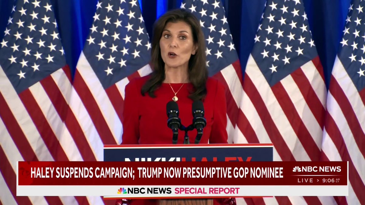 "I have always been a conservative Republican and have always supported the Republican nominee," Nikki Haley says. "It is now up to Donald Trump to earn the votes of those in our party and beyond him who did not support him."
