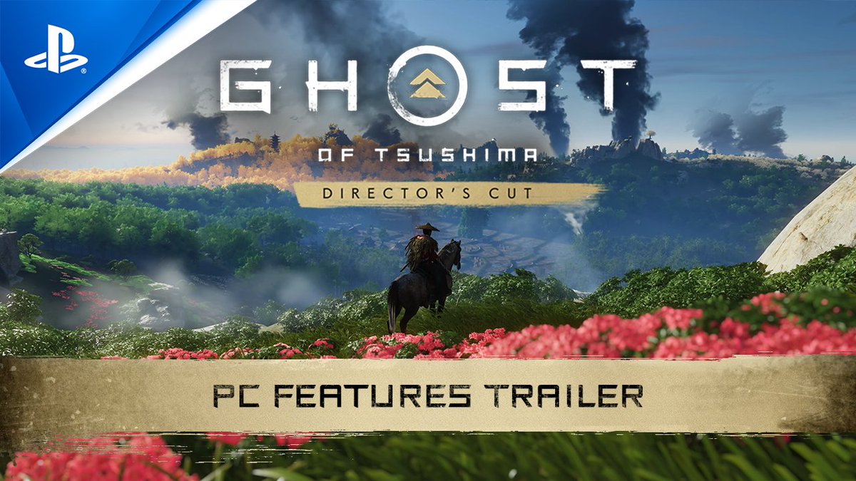 Ghost of Tsushima Director's Cut is coming to PC on 16 May. We are thrilled and honored to bring Jin's story to a new audience and to bring a Sucker Punch Productions title to PC for the very first time! More details: