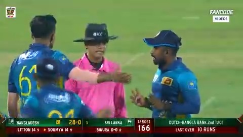 SRI LANKA VS BANGLADESH - THE GREATEST RIVALRY...!!! 🤯 - A DRS drama now, On field umpire gives out, but 3rd umpire says Not Out despite the Edge.