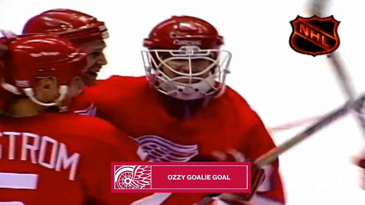 3/6/96: Chris Osgood shoots... and SCORES! #OTD x Coca-Cola Zero Sugar