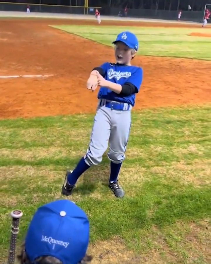 This little leaguer gives the speech of a lifetime (🎥: roknowswrestling/TikTok)