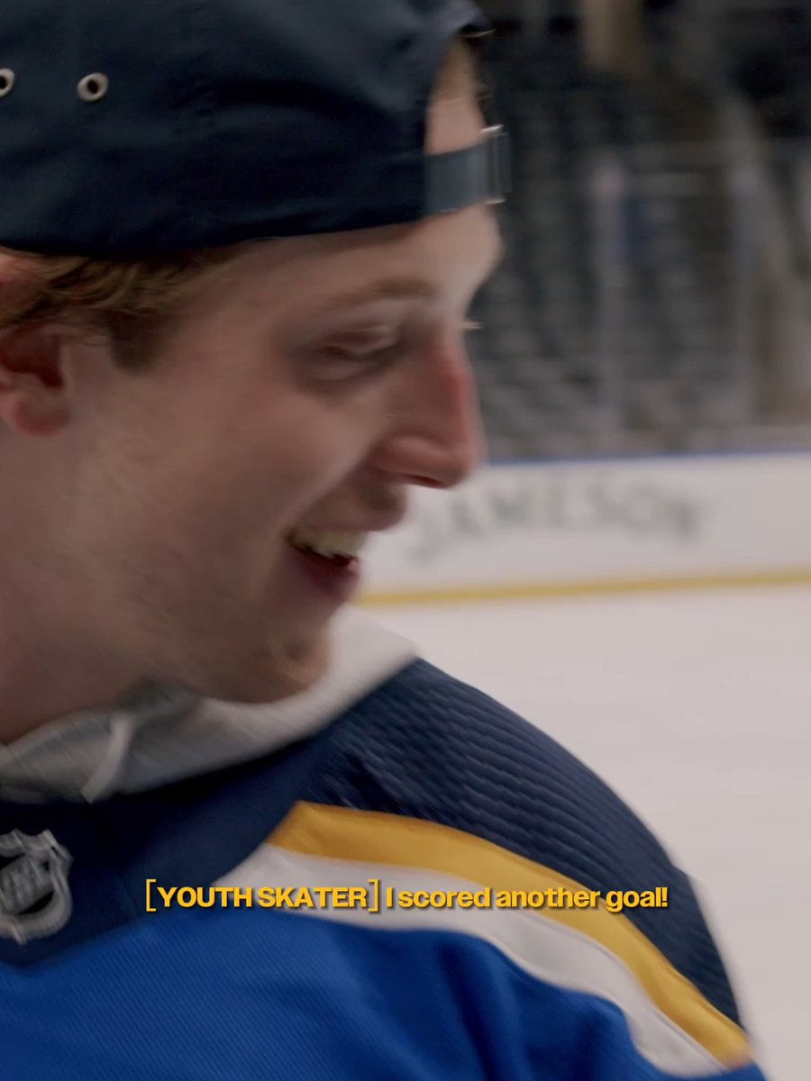 Some wholesome Jake Neighbours content for your feed 🫶 #stlblues