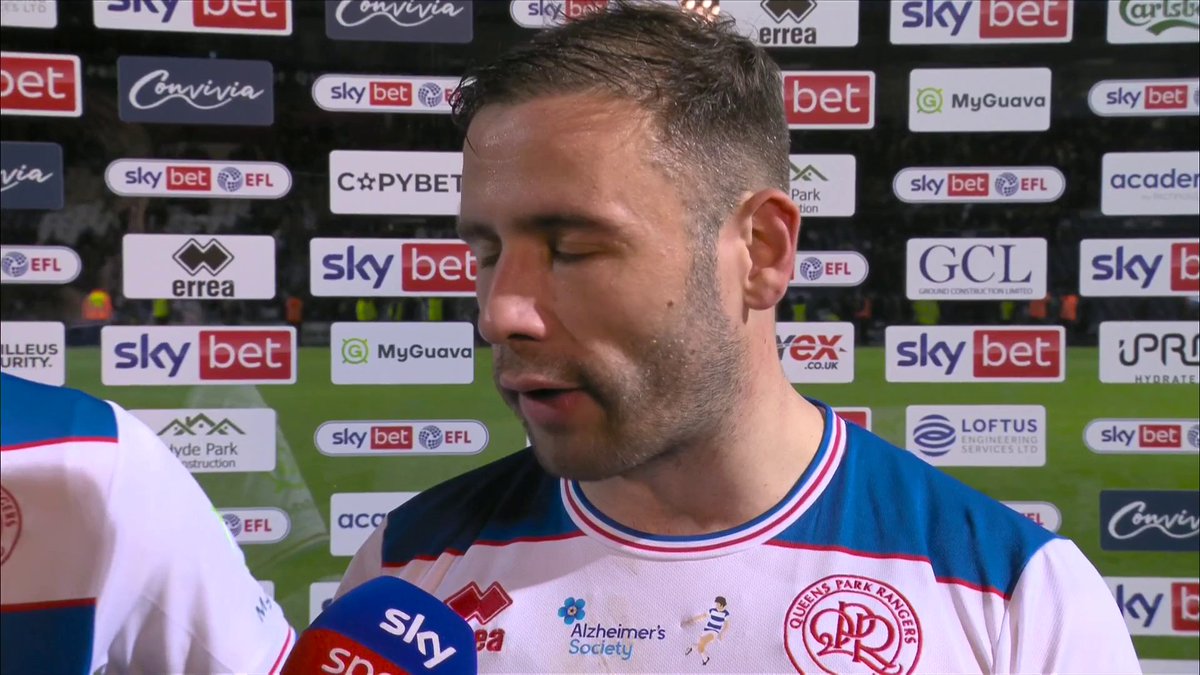"It's a TERRIBLE decision from the referee... only one team deserved the three points" 😳 QPR defender Steve Cook didn't hold back after their 2-2 draw at home to West Brom...