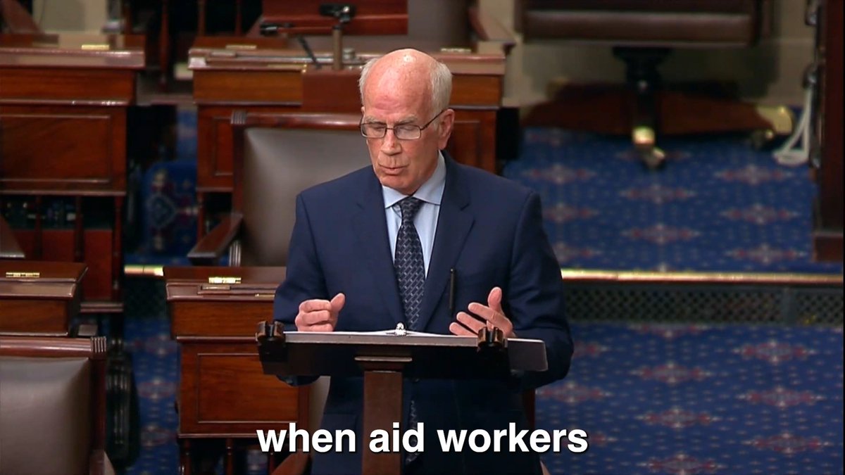 It's time for us to acknowledge what the entire world knows: It's impossible to deliver humanitarian aid in a very active war zone. That's why I've called for a ceasefire and voted against supplying more bombs for Israel to drop in Gaza.
