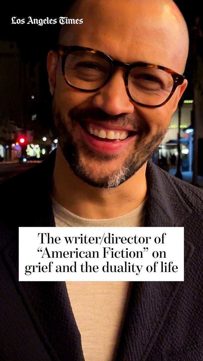 #AmericanFiction writer/director Cord Jefferson says Cliff’s (Sterling K Brown) speech to Monk (Jeffrey Wright 🥜) is his favorite of the film - and reveals the powerful reason why. "Fiction" is nominated for 5 #Oscars, including #BestPicture + Adapted Screenplay. 🎥Nick Ducassi