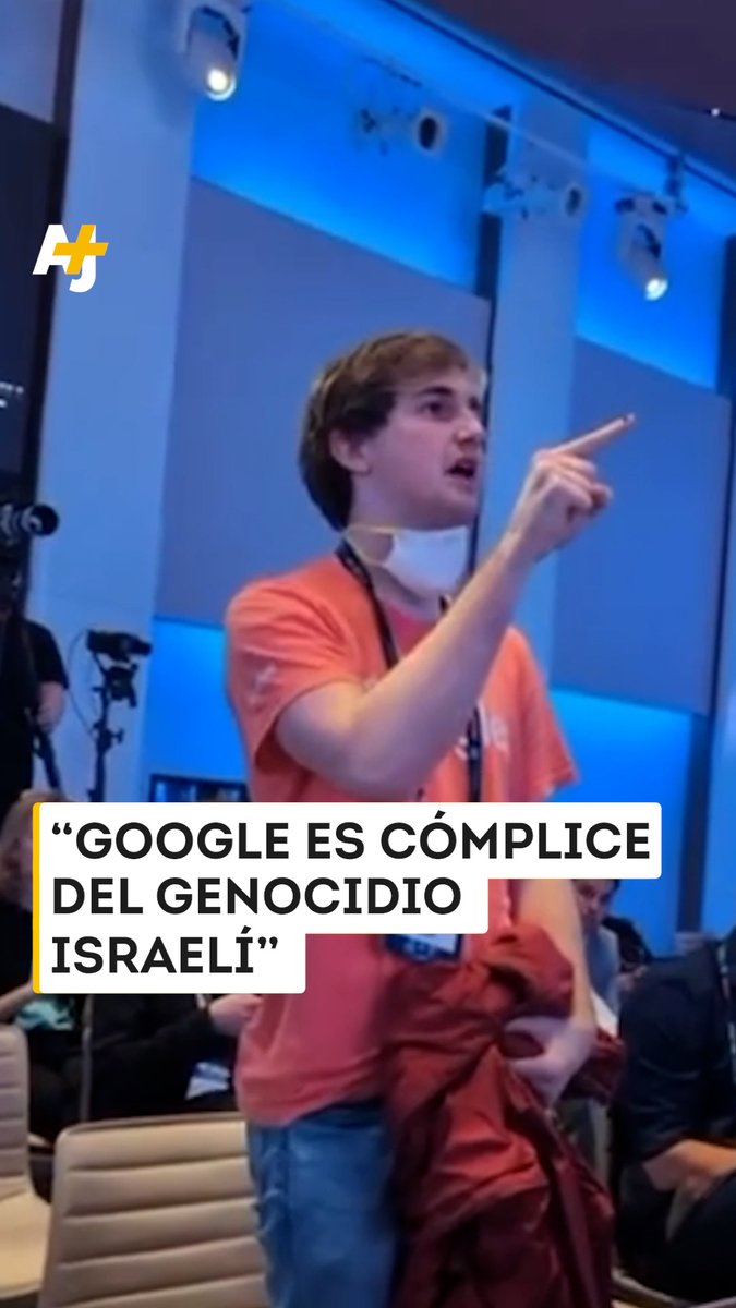“Me niego a construir tecnología que impulse el genocidio”: ingeniero de Google alza la voz durante evento de tecnología.