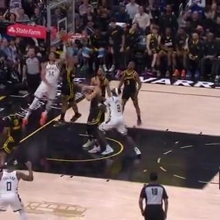 Two BLOCKS One SLAM That's Trayce Jackson-Davis 📺 NBC Sports Bay Area & CA