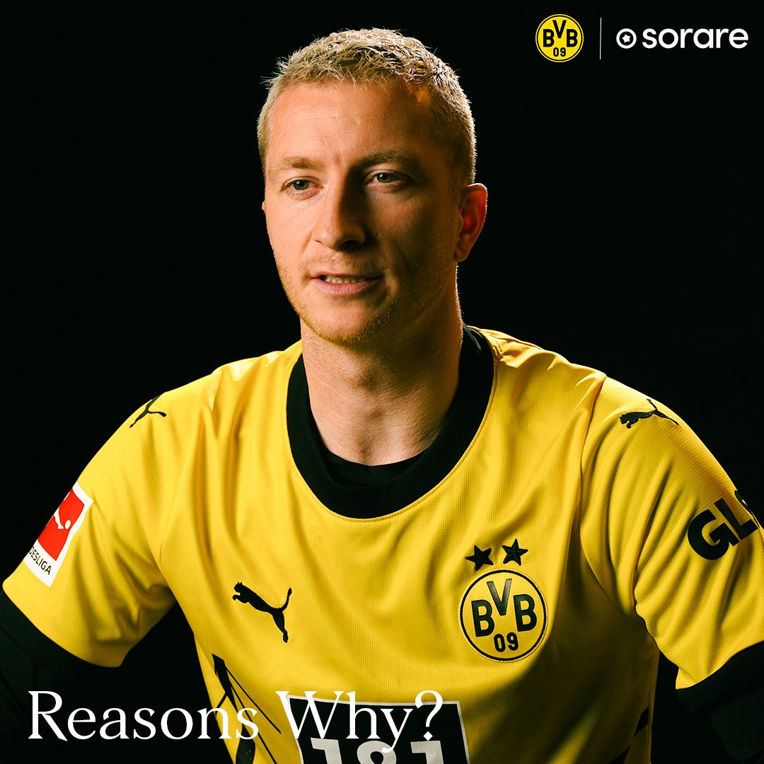 Thinking twice about putting Emre Can in your Sorare squads? Let's find out what Marco Reus thinks of him. 📝 We also have a surprise for you… Who wants to win the Borussia Dortmund signed jersey from this video? ✍️ 1️⃣- RT + Follow Sorare &amp; Borussia Dortmund 2️⃣- Reply with your Manager username