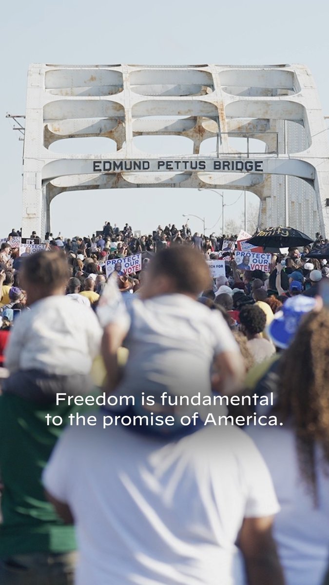 On the 59th anniversary of the Selma to Montgomery march, we remember those who marched for the freedoms that were theirs by right. The story of Selma is a story of our nation. Let us continue to organize and fight for our fundamental freedoms.