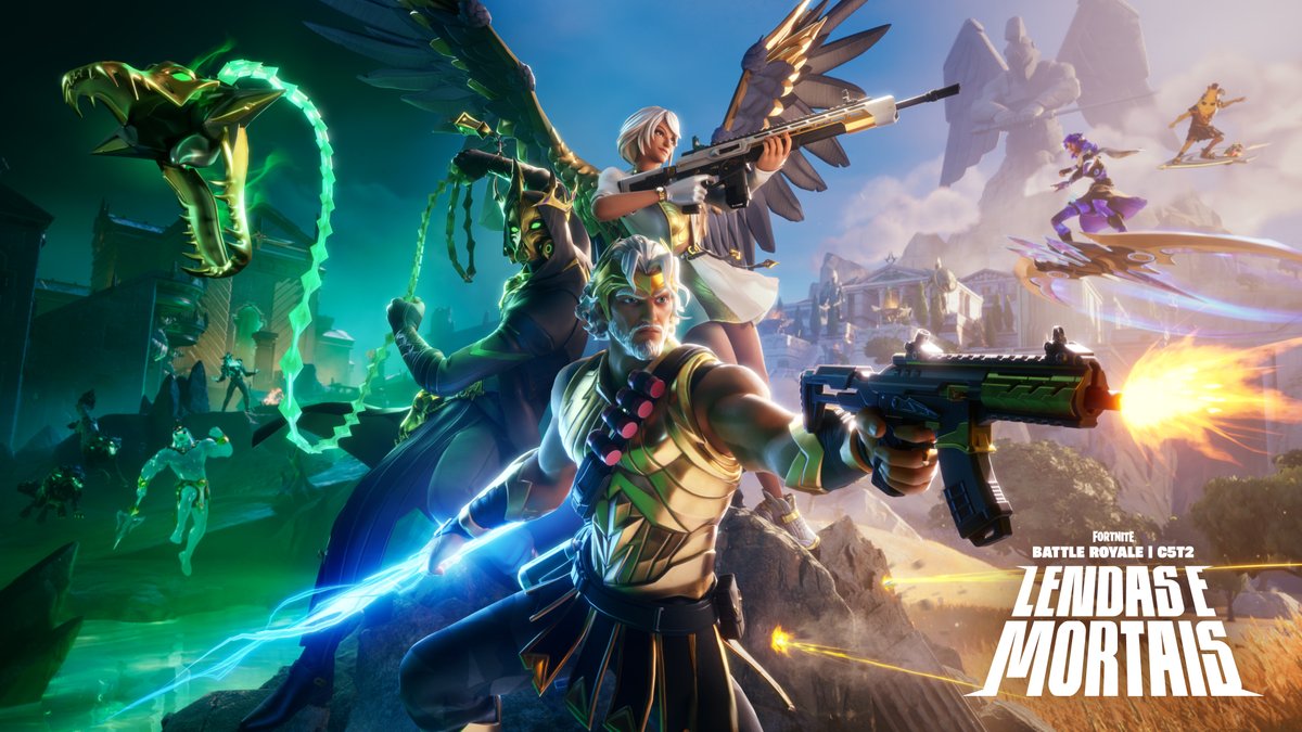 Teaser Cinemático do Capítulo 5: Temporada 2 — Lendas e Mortais 🔥 ESTREIA AMANHÃ, 8 DE MARÇO #FortniteChapter5Season2