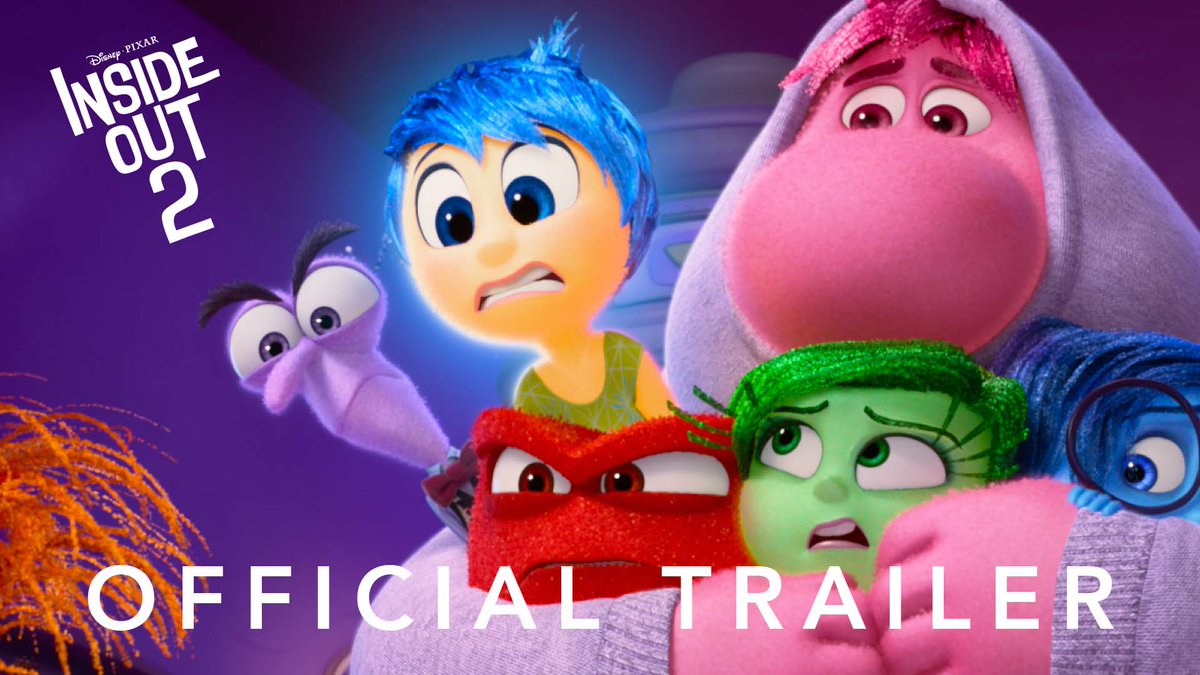 The official trailer for ‘Inside Out 2’ has been released.
