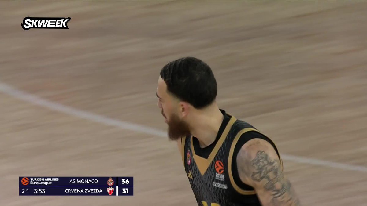 🔥🔥🔥 SUR SON SPÉCIAL MIKE JAMES DEVIENT LE PLUS GRAND SCOREUR DE L'HISTOIRE DE L'EUROLEAGUE 🔥🔥🔥 AS Monaco Basket 🇲🇨 x EuroLeague #SKWEEKLive #EveryGameMatters
