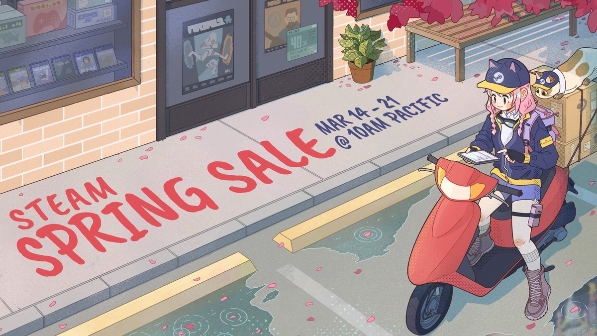 The snow is melting, the trees are starting to bloom, and the birds are chirping - which means it's almost time for the Spring Sale! Mark your calendars, because next Thurs* at 10am Pacific heralds the beginning of discounts, discounts, and more discounts. *corrected, sorry!