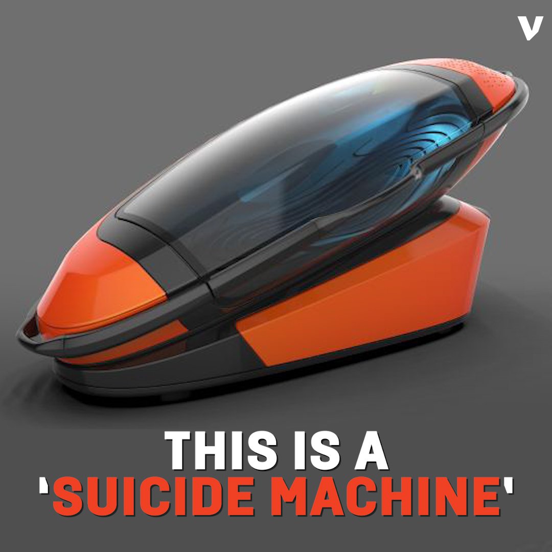 Fascinating Suicide pods have just been legalized in Switzerland. Just the click of a button.