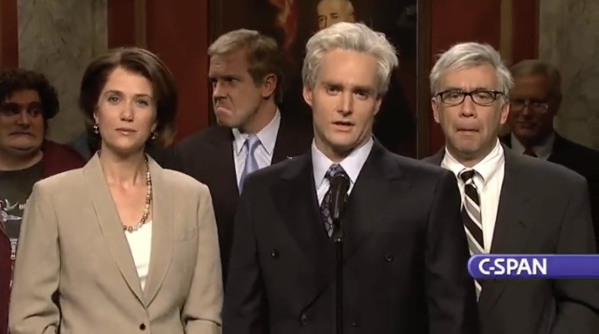 Here is that 2008 SNL sketch on George Soros we talk about in the clip below:
