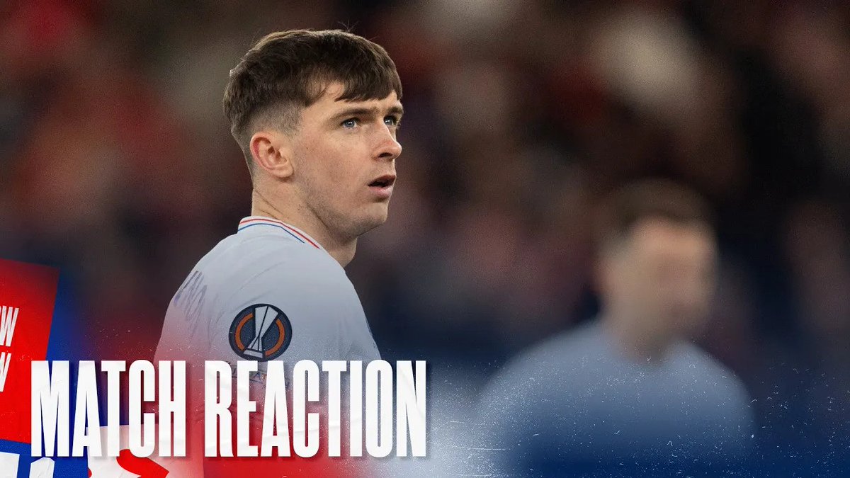 🎙️ Cole McKinnon spoke to RangersTV after making his European debut in tonight’s #UEL match against Benfica.