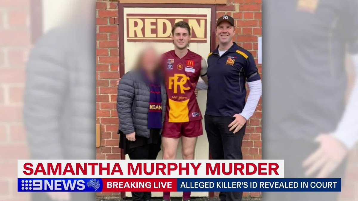 The identity of Samantha Murphy's accused killer has been revealed. 22-year-old Patrick Stephenson, son of AFL player Orren Stephenson, was charged with one count of murder over the Ballarat mum's disappearance. Mimi Becker #9News