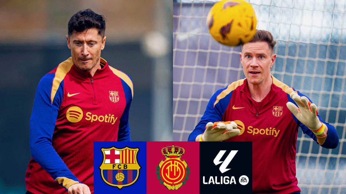 We're ready for #BarçaMallorca! 💪🔵🔴