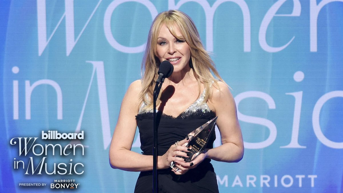 "There’s luck, fate, a calling, and a lot of help." - #BBWomenInMusic ICON honoree Kylie Minogue on what it took to reach this level in her career. 👑 Watch the full show at