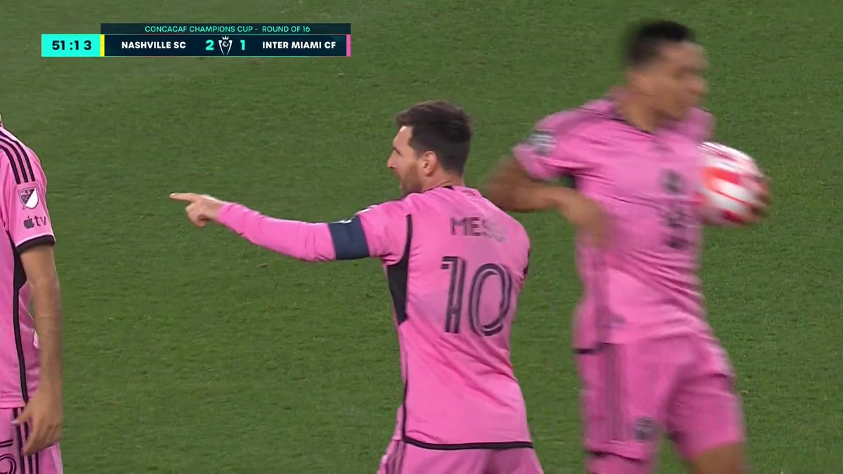 GOLAZO MESSI 🔥 🟡 Nashville 2-1 Inter Miami 🦩